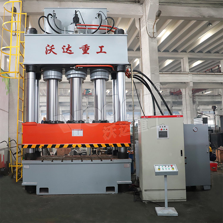 1000吨塑料建筑模板成型液压机